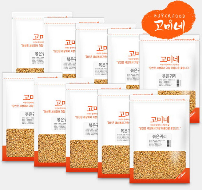 고미네 볶은 귀리, 150g, 10개