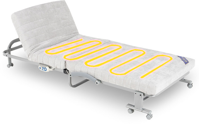 라꾸라꾸 프리미엄골드 온열침대 싱글 CBK-006S(G), 그레이계열