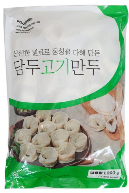 담두 고기손만두 1.2kg, 1개