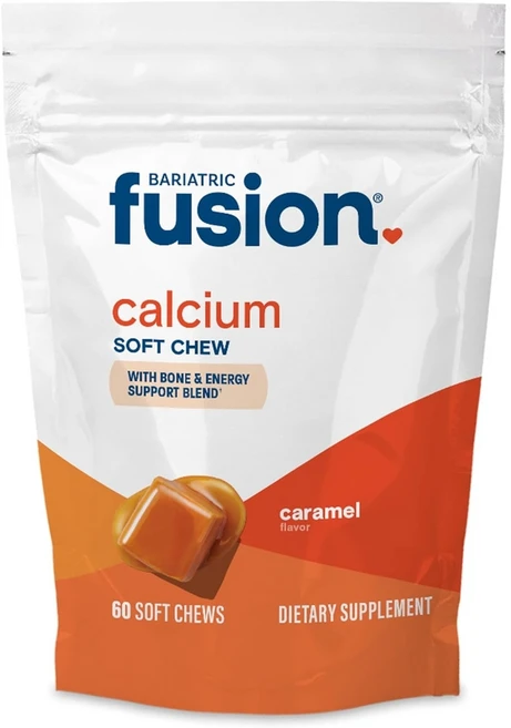 Bariatric Fusion 칼슘 츄어블 카라멜맛 미국 직배송 60정, 카라멜, 1개 - 쿠팡