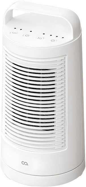 오아 라운드 PTC 전기히터, OHT-018WH, 화이트