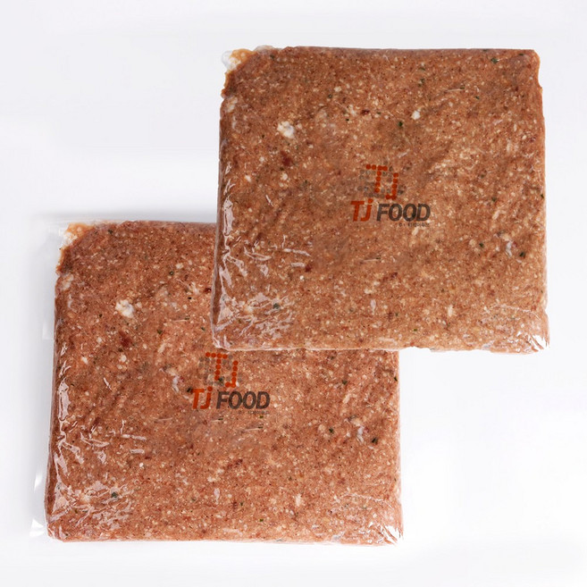 [1+1]한우 떡갈비 스테이크 총 3kg 반죽 대용량 업소용, 2개, 1.5kg