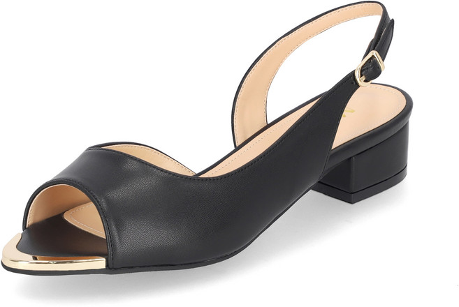 엘칸토 마쯔 여성 오픈토 플랫 샌들 3cm LCWW39M326