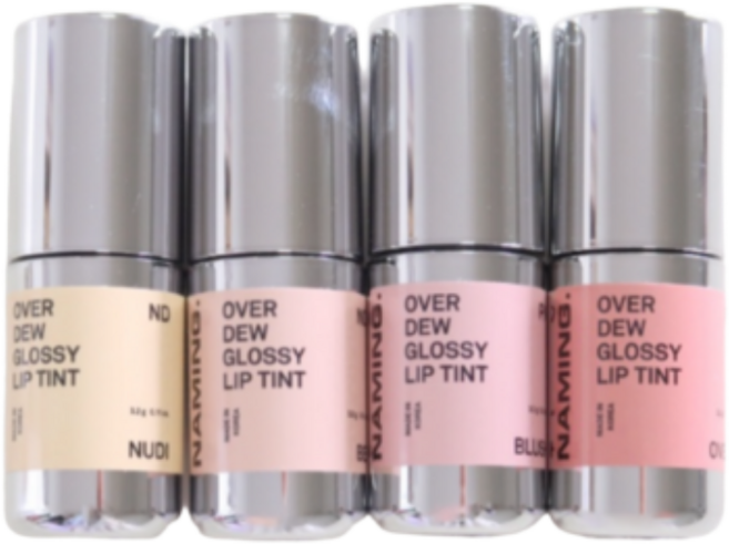 NEW 색상 네이밍 오버 듀 글로시 립틴트, 1개, NEW 듀이