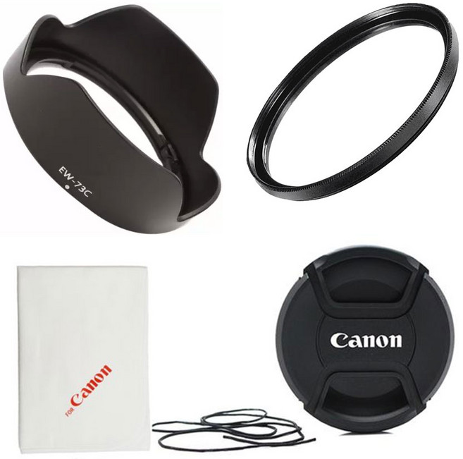 EW-73C+UV67mm+렌즈캡+포켓융 캐논호환후드 세트, 1개