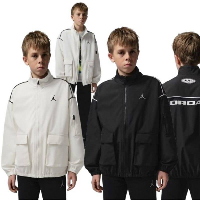 나이키 키즈 유아 아동 주니어 아웃사이드 우븐 자켓 N261JK187P No.1748494