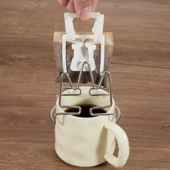 드립백거치대 + 전용파우치 세트 핸드드립 거치대, 1개, 마운틴