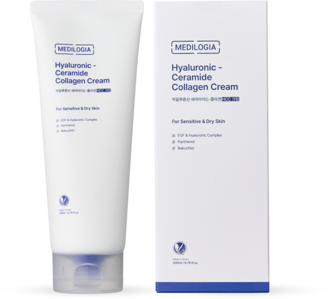 메디로지아 HCC크림 빙하수 EGF 히알루론산 120시간 고보습 크림, 2개, 200ml