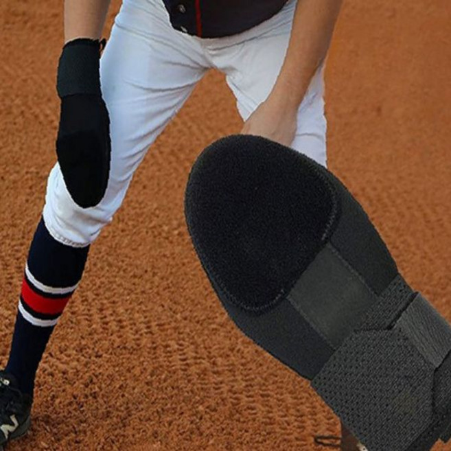 X 야구 주루 슬라이딩 장갑 도루 프리미엄 손가락보호, 왼손착용, 1개, 왼손착용