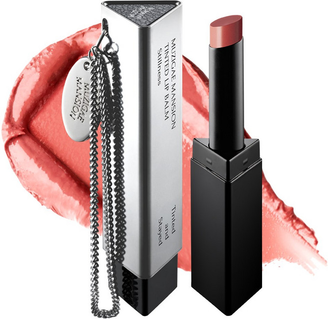 [공식몰] 무지개맨션 틴티드 립밤 8종, 1개, 002 큐피드 코랄