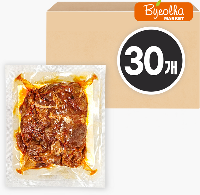춘풍접객 고추장 석쇠 불고기 200g (30개) 식당 업소용 직화 불맛 냉동 밀키트, 30개
