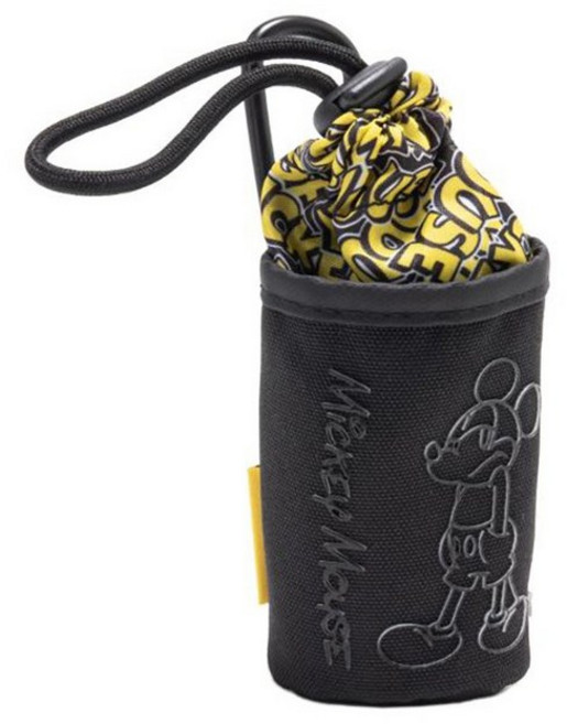 DISNEY 남성 여성 골프 BLACK MICKY 볼 케이스 XYMG4FE2블랙 컬러 블랙 206019, FF