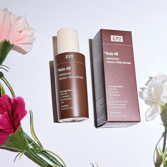 Dr.Reju-All Advanced Retino-Mela Serum 含HPR 0.1% α-bisabolol Niacinamide TXA 敏感肌適用, 1件, 30ml