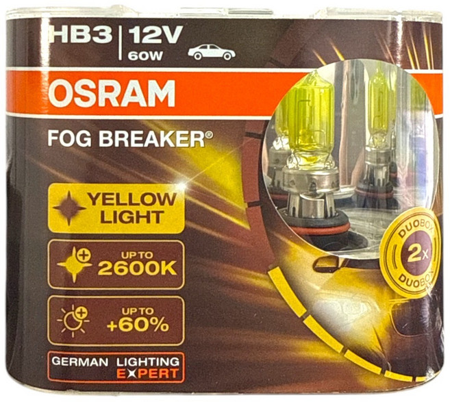 OSRAM 鹵素燈泡 2600K, 1個, 9005
