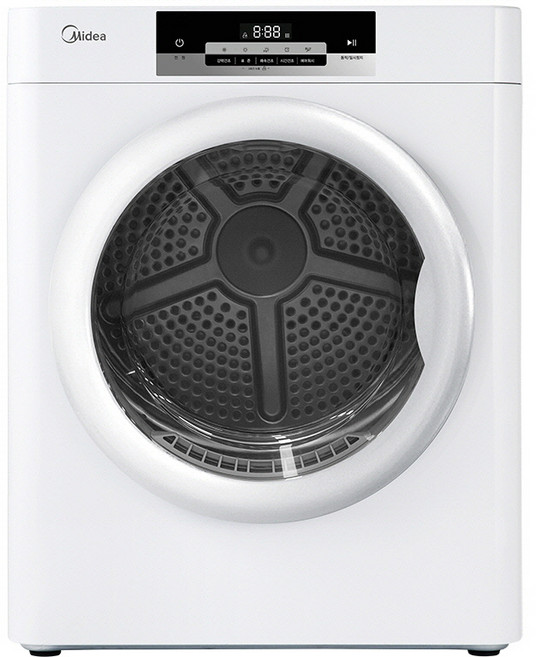 마이디어 미니 건조기 MDD02A25/W-KR 2.5kg 직접설치, 화이트