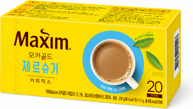 맥심 모카골드 제로슈거 커피믹스 (11.5G*20입), 1개, 20개입, 11.5g