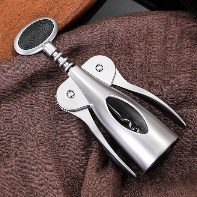 多功能鋅合金紅酒開瓶器起子啤酒葡萄酒啓瓶器起瓶器省力開酒器, 1個, 310金屬開瓶器230g:如图