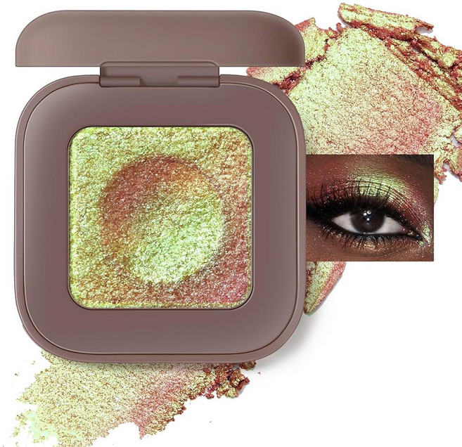 Noerrors Duochrome 플럼 모브 그린 블루 글리터 아이섀도 팔레트 홀로그램 카멜레온 리치 컬러 쉬머 메탈릭 아이섀도 시프트 반짝임 아이 브라이트너 요정 메이크업
