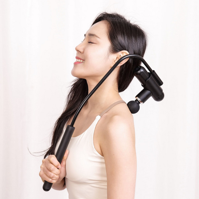 바딕트 갈고리형 마사지건 미니 휴대용 커브건, 1세트