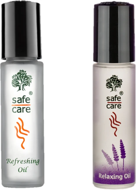 잠깨는 멘톨오일 + 잠잘오는 라벤더 유칼립투스 오일 아로마오일 롤온 1+1 세트, 10ml, 멘톨 잠깸 10ml + 라벤더 푹잠 10ml - 쿠팡