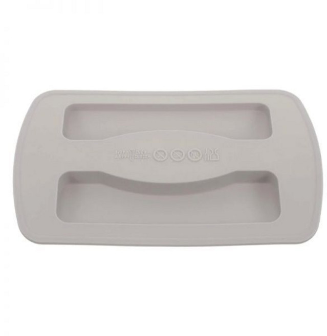 2 팩 빵 기계 커버 실리콘 토스터 뚜껑 제조기 샌드위치 용 먼지 드롭 배송, 02 Gray