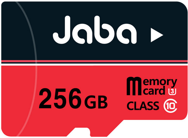 JABA MicroSDXC 256GB 마이크로 SD카드 메모리카드 256기가, 1개