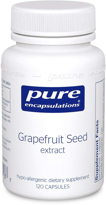 Pure Encapsulations 葡萄柚籽萃取膠囊, 120顆, 1罐