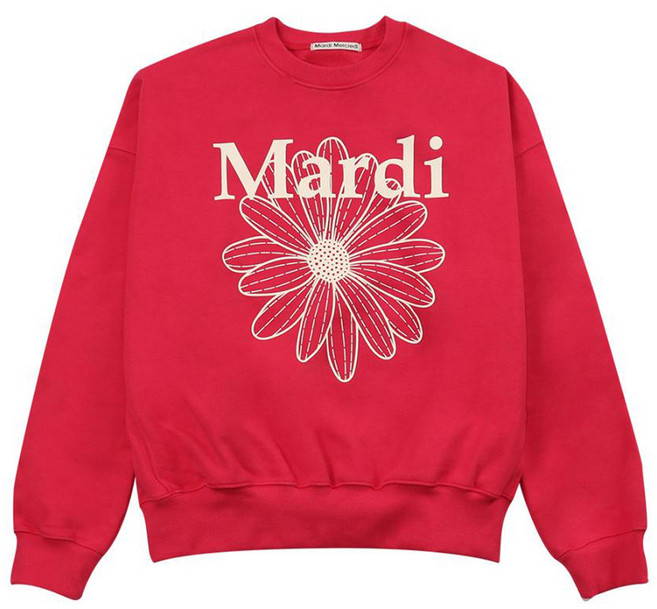 Mardi Mercredi 雛菊印花大學T