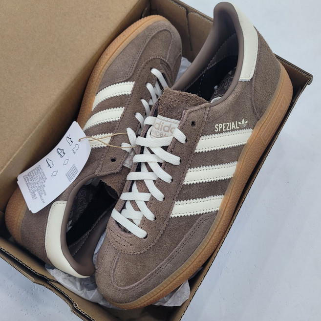 백화점정품 아디다스 스페지알 핸드볼 여성 남성 브라운 스니커즈 운동화 (라스토케 양말증정)