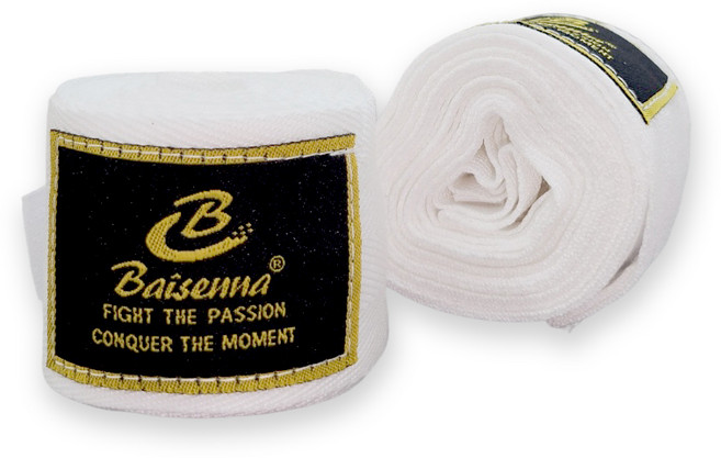 우주몰 손목 보호 복싱 핸드랩 좌우세트 3M/5M, 화이트, 1세트