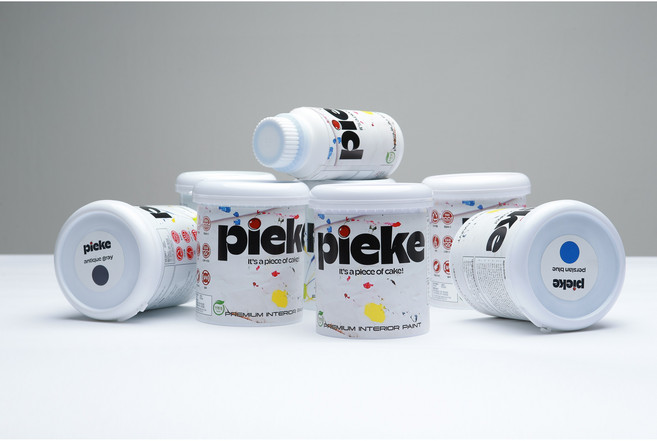 실내 인테리어용 프리미엄 친환경 수성페인트 pieke paint (1kg), pine white, 1kg, 1개