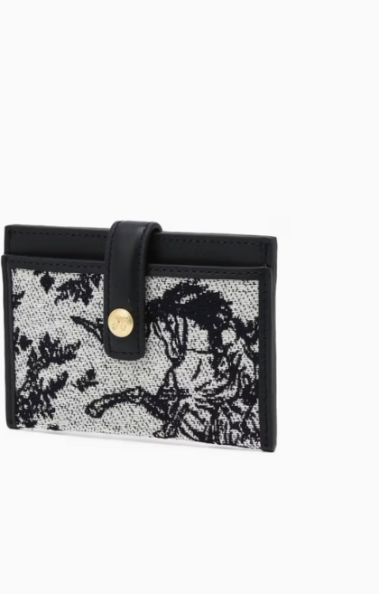 [AK분당점][헤지스]네이비 자수장식 가죽 카드지갑 HIHO6E373N2