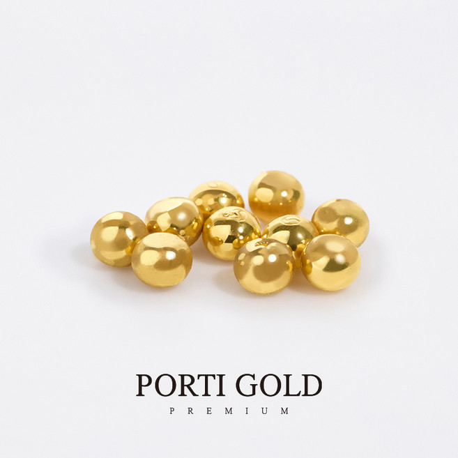 뽀르띠 0.1g 순금 24K 콩알금 골드바 순금콩 땅콩금 미니골드바 금괴 쥐똥금 금테크