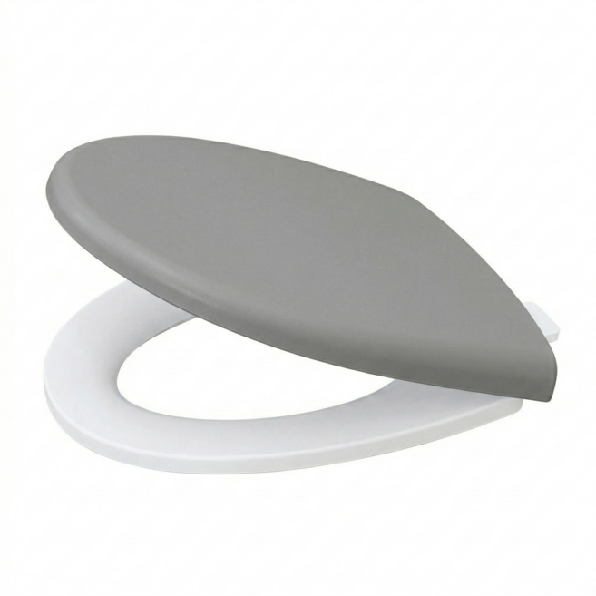 솔리드 변기커버, 그레이, 1개