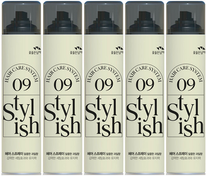 꽃을든남자 헤어스프레이 달콤한과일향, 300ml, 5개