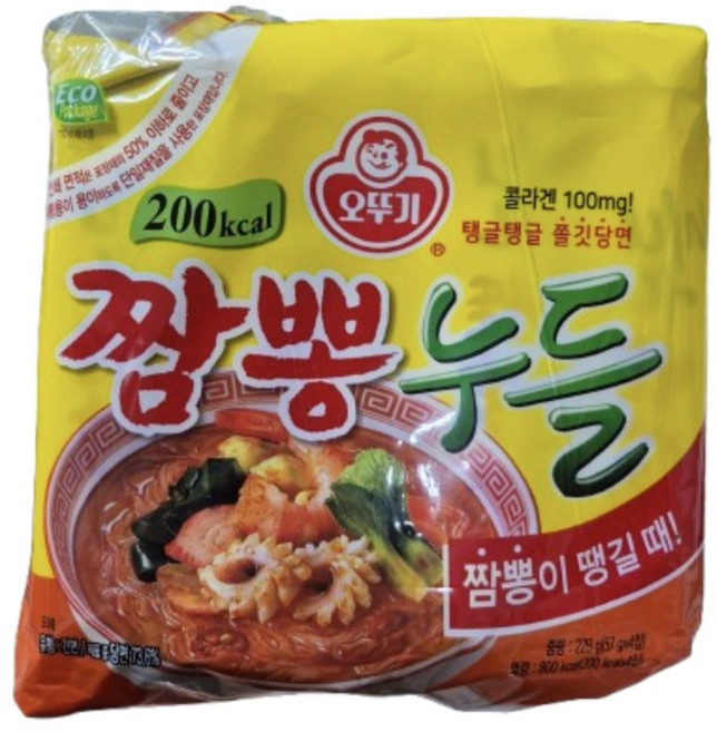 짬뽕 누들 라면, 1개