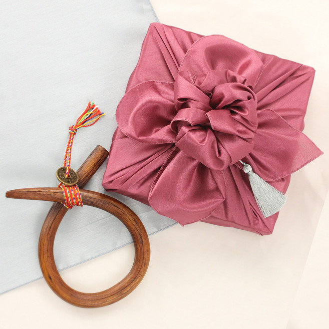 [오복당] 보자기포장 소코뚜레 선물포장 코뚜레, 딥 플럼