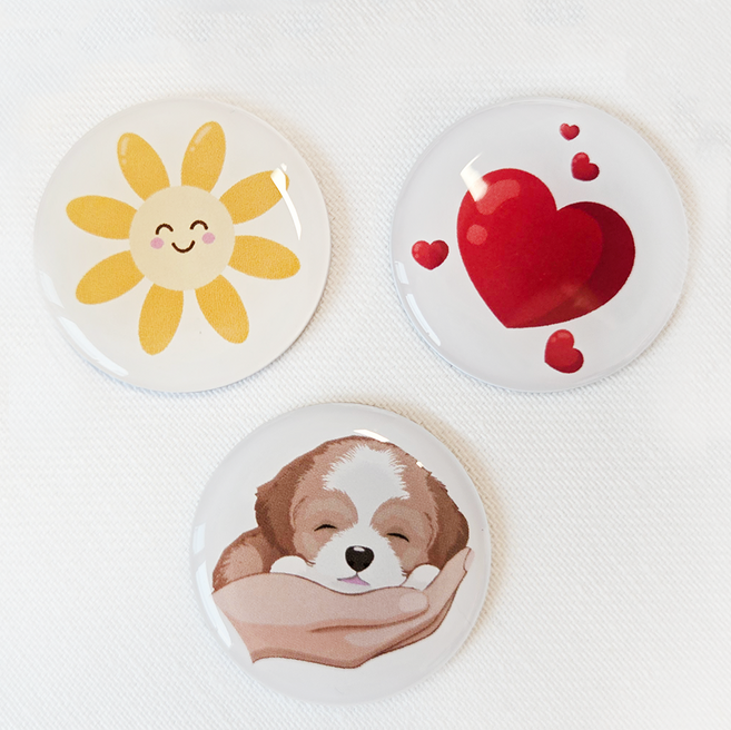 톡태그키 RFID 아파트 현관 도어락 카드키 스티커 블링, 1세트, 블링 큐티세트(데이지,하트,댕댕이)