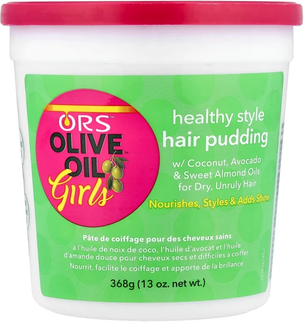ORS 올리브 오일™ 걸스 헬시 스타일 헤어 푸딩 368g (13oz) RSO-19156 - 쿠팡