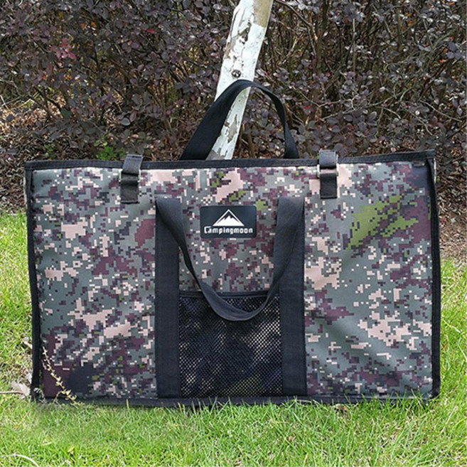가족캠핑 캠핑 음식 밀리터리 쿨러스탠드 가방 휴대용 방수가방 파우치, 1개