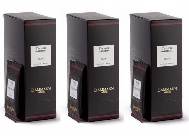DAMMANN 다만프레르 다즐링 홍차 24티백 3개 DARJEELING, 24개입