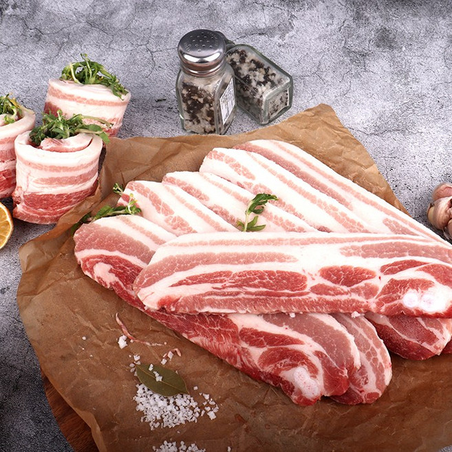 봄날장터 푸짐한 한돈 삼겹살 소분포장, 1개, 1kg