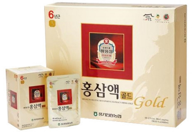 황풍정 홍삼액골드 홍삼액, 1개, 4.8L