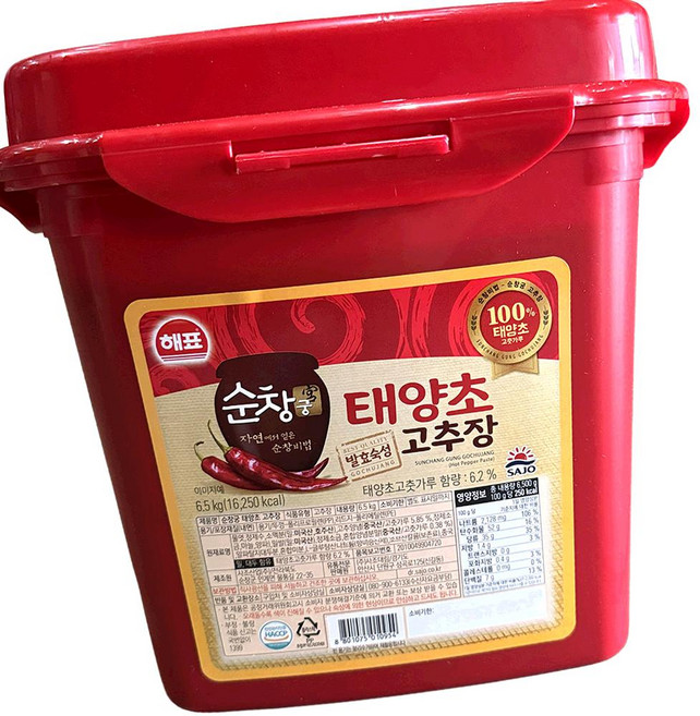 고추장 순창궁 태양초 6.5K, 6.5kg, 1개
