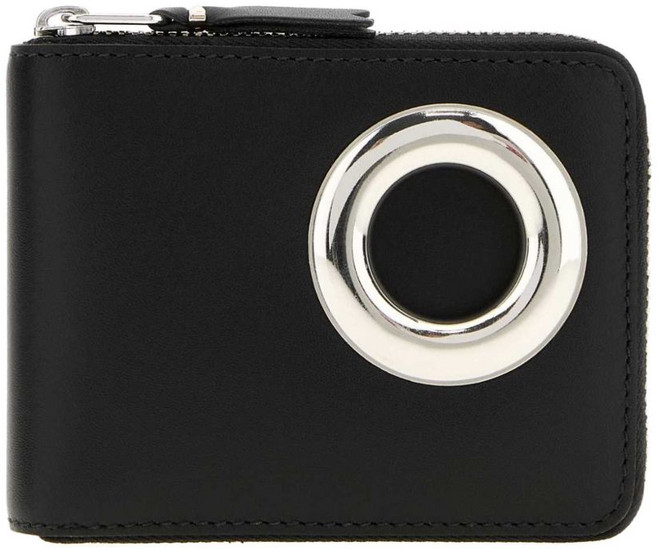 10위 - 꼼데가르송 eyelet-embellished leather wallet