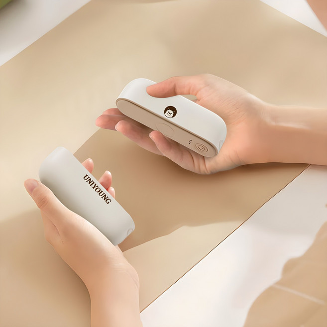 유니영 마그네틱 듀얼 손난로, UNW3000X2, 화이트