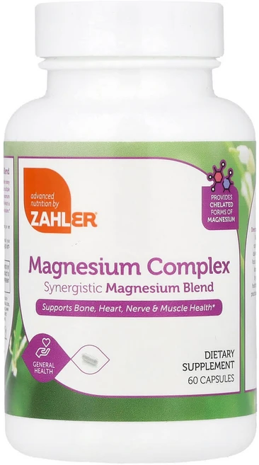 Zahler 마그네슘 복합체 캡슐 60정 Zahler (잘러), Zahler, 마그네슘 복합체, 캡슐 60정 Zahle, 1 - 쿠팡