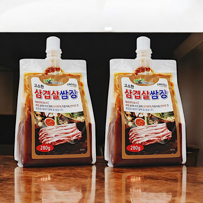 고소한 삼겹살 쌈장 280g 1팩 고기소스 양념 고추장, 1개