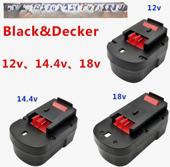 BLACKDECKER 핸드드릴 12v14.4v18v 공구 데커 스크류 무선 드라이버, 9.6v 2.0Ah 2000mAh, 1개