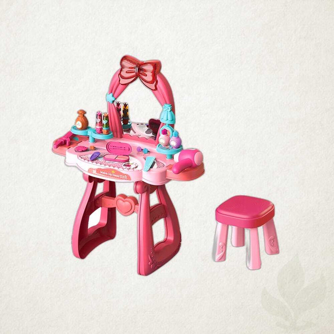 미용놀이 러블리 메이크업 데스크 바니랜드 화장대놀이 9375891 1개입